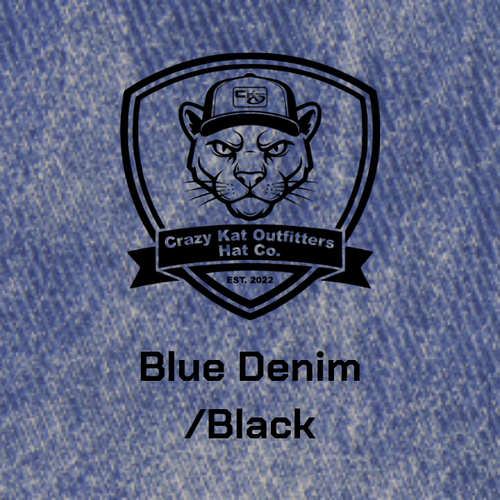 Blue Denim / Black
