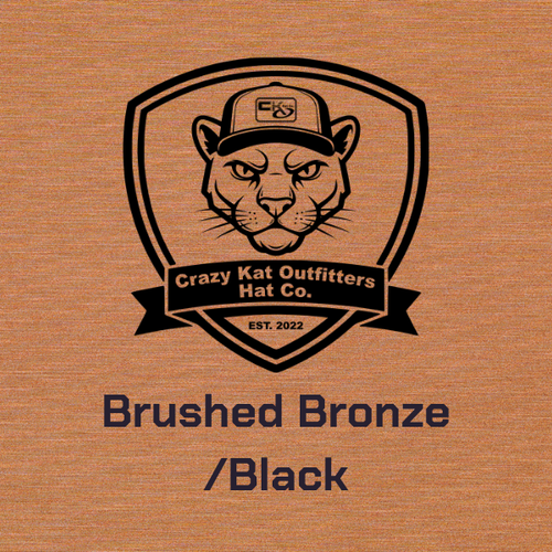 Brushed Bronze / Black