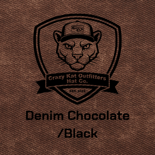Denim Chocolate / Black