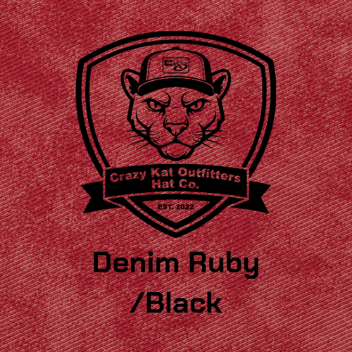 Denim Ruby / Black