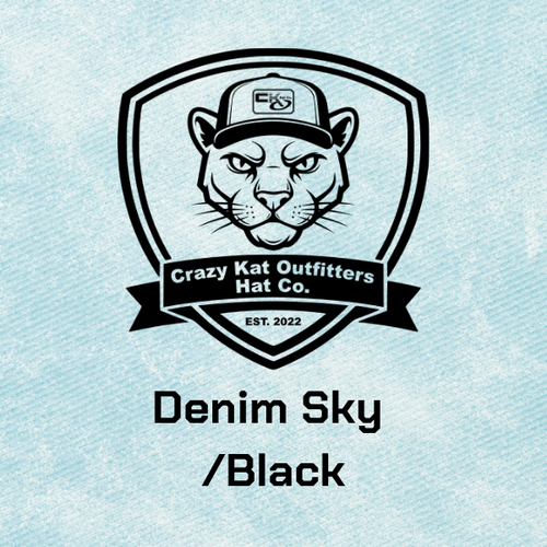 Denim Sky / Black