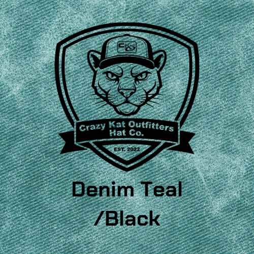 Denim Teal / Black