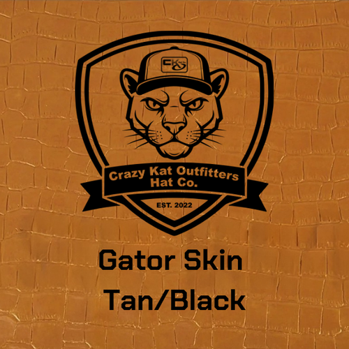 Gator Skin Tan / Black