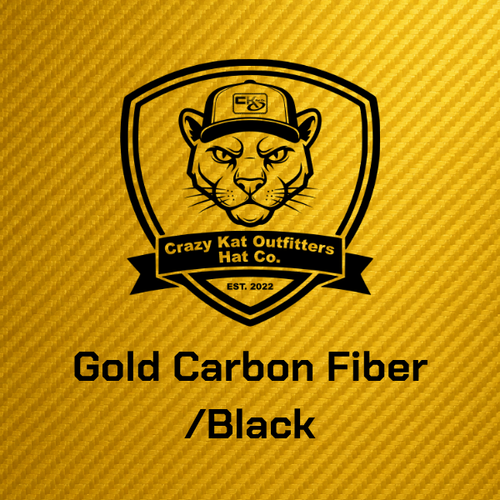 Gold Carbon Fiber / Black