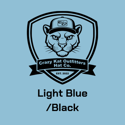 Light Blue / Black
