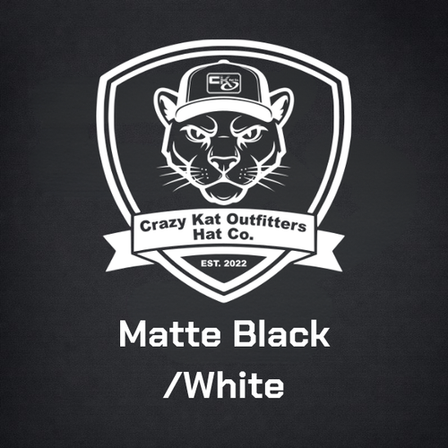 Matte Black / White