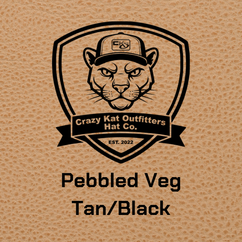 Pebbled Veg Tan / Black