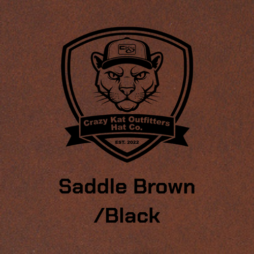 Saddle Brown / Black