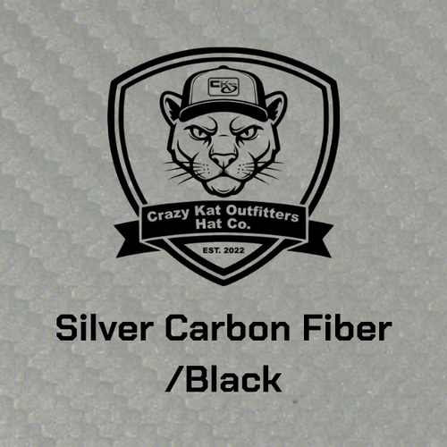 Silver Carbon Fiber / Black