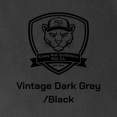 Vintage Dark Grey / Black