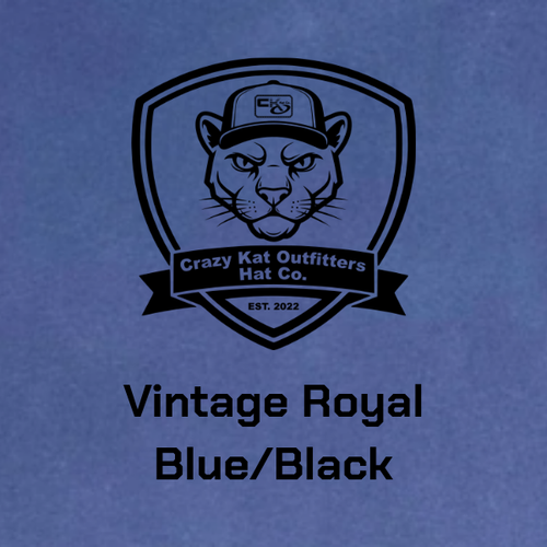 Vintage Royal Blue / Black