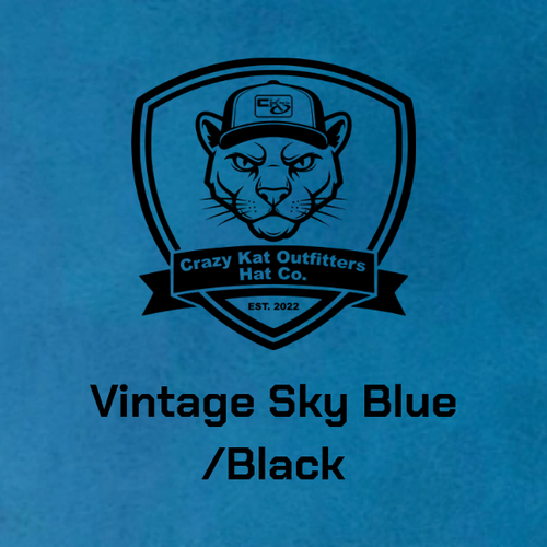 Vintage Sky Blue / Black